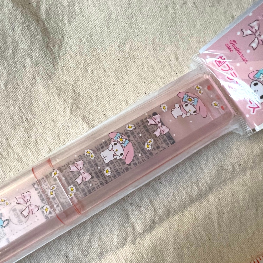 Sanrio My Melody toothbrush holder great for travel